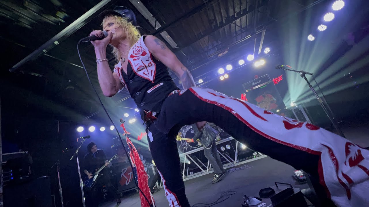 Michael Monroe (of Hanoi Rocks) FULL SHOW Front Row POV LIVE The Machine Shop In Flint, MI (4/5/25)