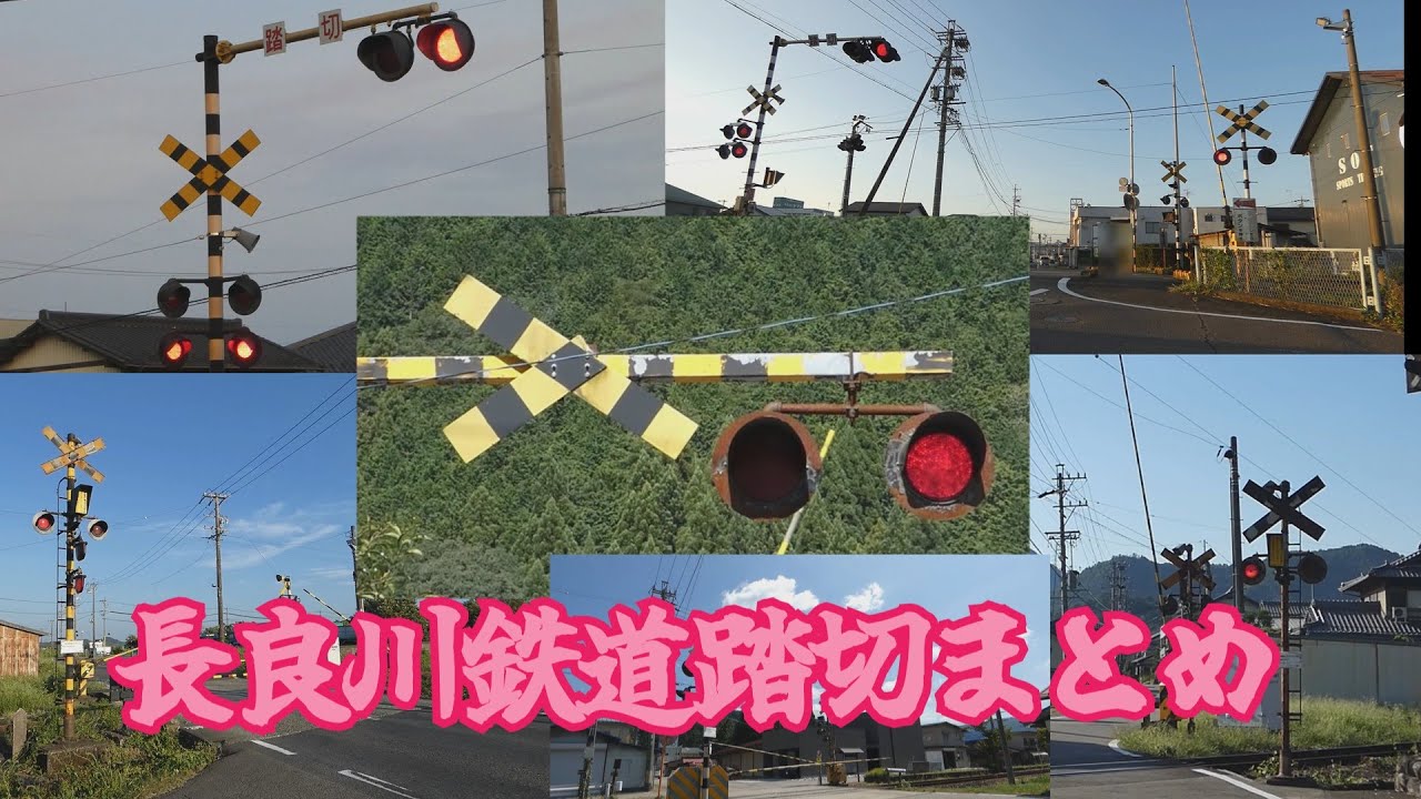 【まとめ】長良川鉄道踏切