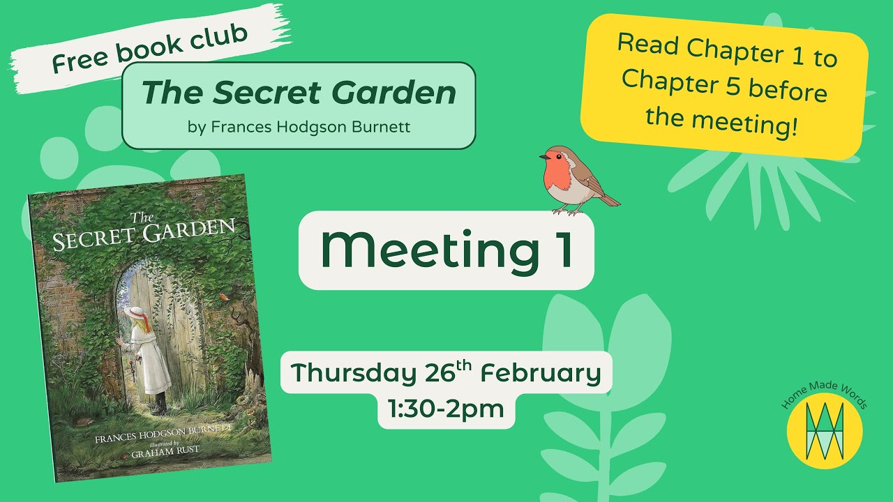 The Secret Garden Book Club - Meeting 1
