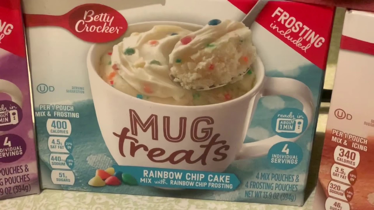 Betty Crocker Mug Treats product review