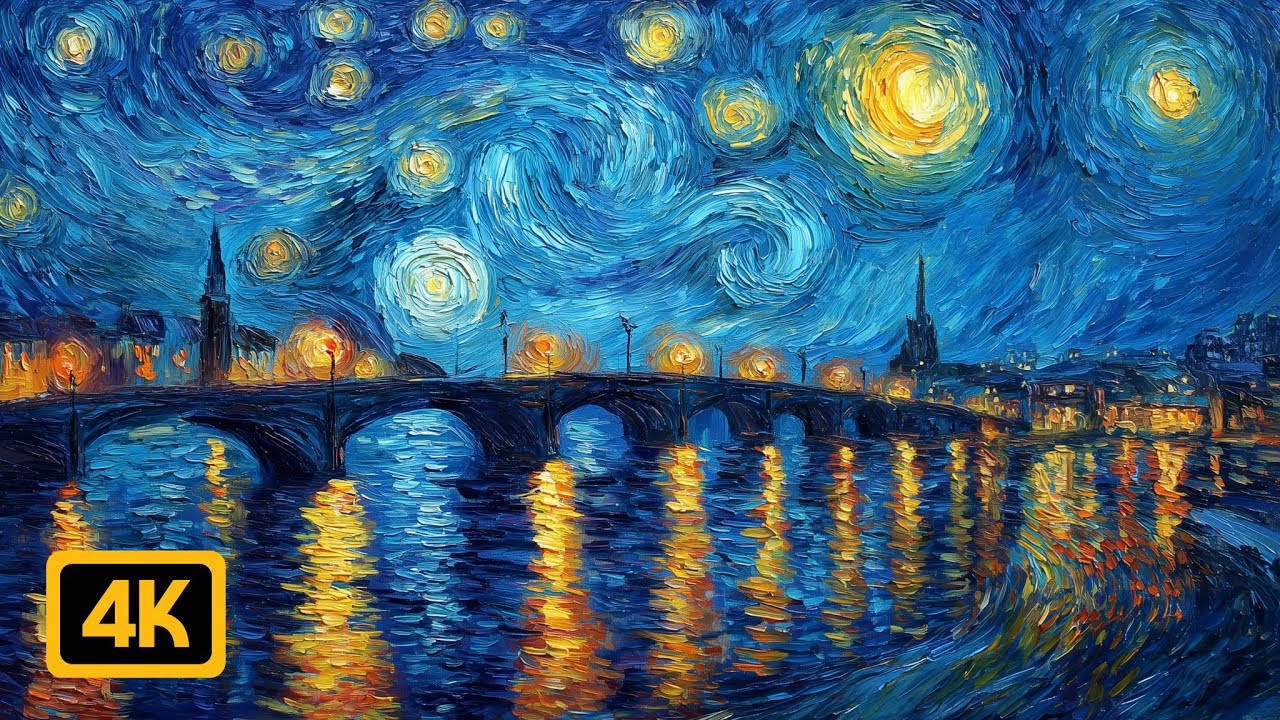 Visual Poems | Van Gogh Part II | The House of the Sun [AI Music Video]