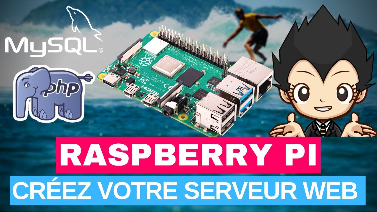 🌎 CREEZ VOTRE SERVEUR WEB sur un RASPBERRY PI ! (PHP, MYSQL, PHPMYADMIN...)