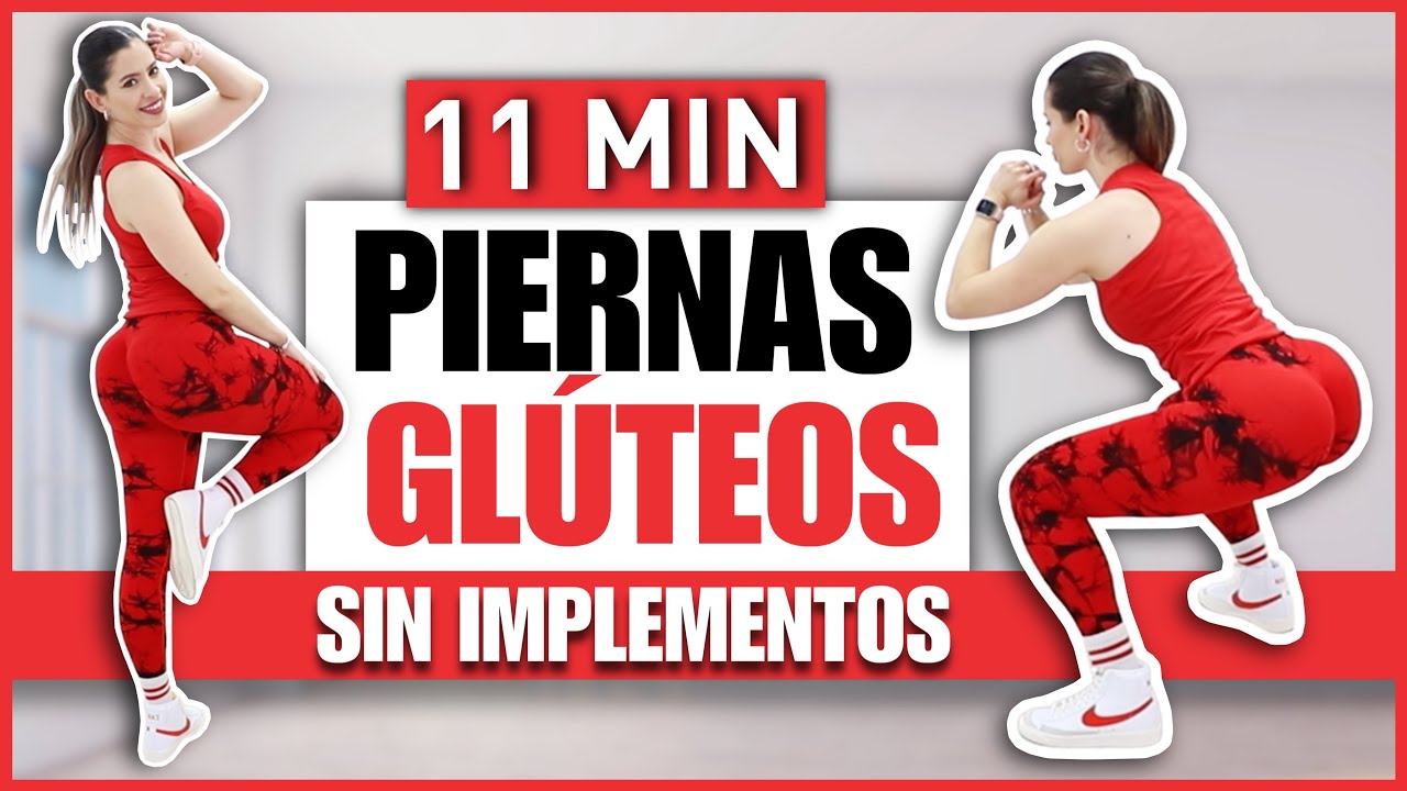 PIERNAS TONIFICADAS Y GLÚTEOS GRANDES | RUTINA DE EJERCICIOS EN CASA SIN PESAS | NatyGlossGym