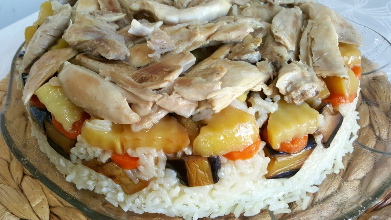 Рецепт Маклубе (с белым мясом - курица)