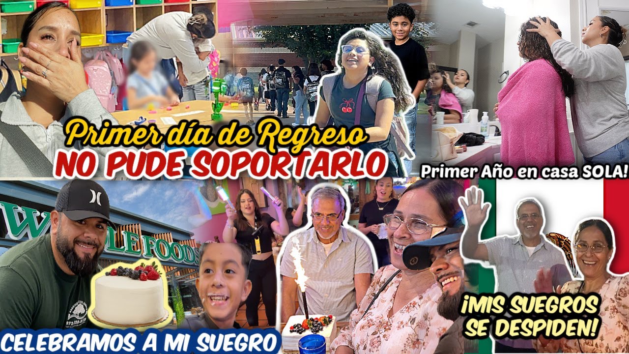 Se LLEGÓ EL DÍA 😓| SE ME RODARON LAS LAGRIMAS😭| CELEBRAMOS EL CUMPLE DE MI SUEGRO🥳Nos DESPEDIMOS👋