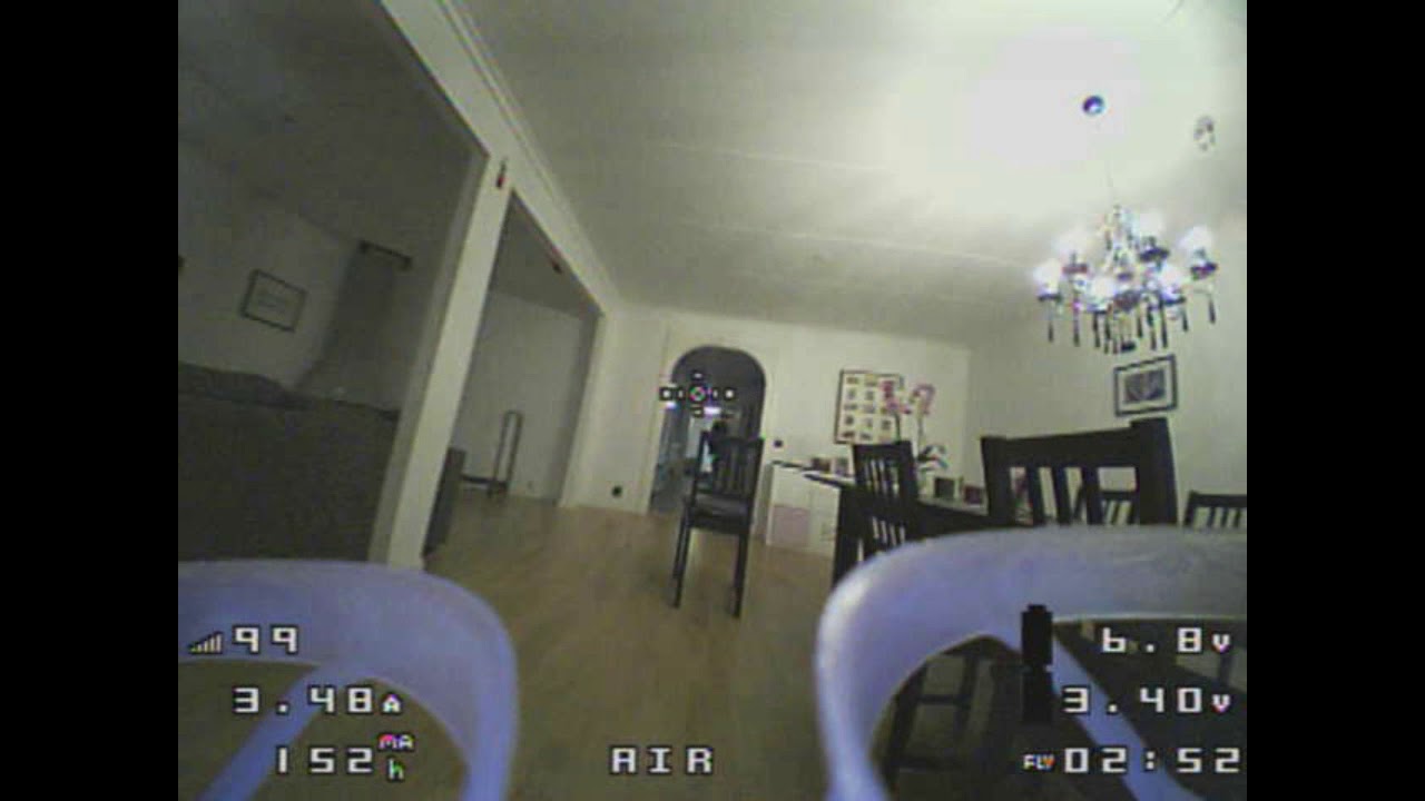 Mobula7 2x first rolls in acro mode