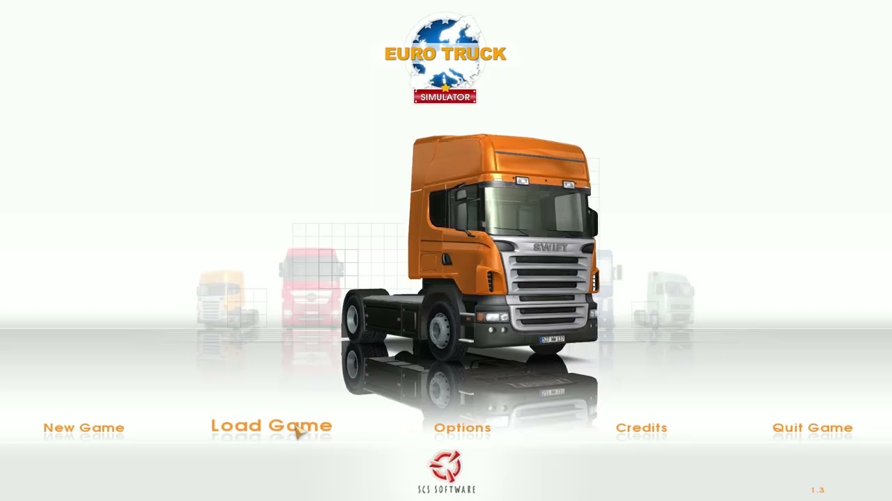 Euro Truck Simulator / earning money to travel to France.