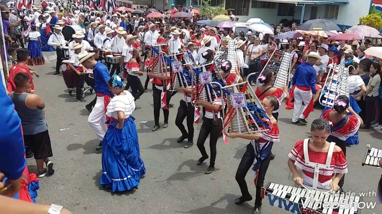 Banda Rítmica CTP Guácimo. 15 Setiembre 2017
