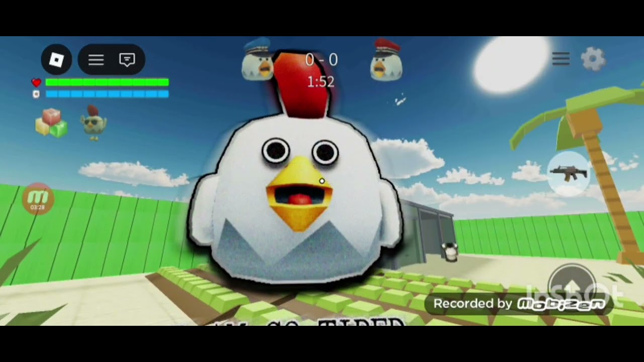 Chicken gun R gameplay roblox