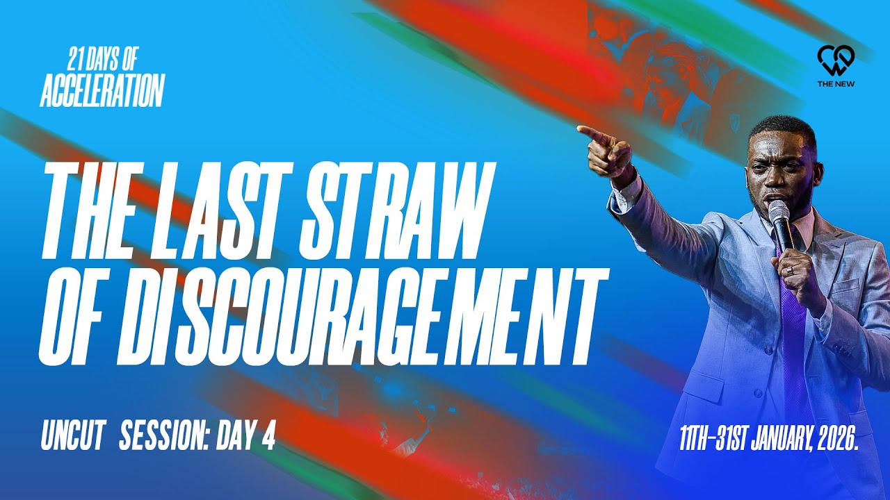 [UNCUT] The Last Straw of Discouragement  | Pst.Shola Okodugha