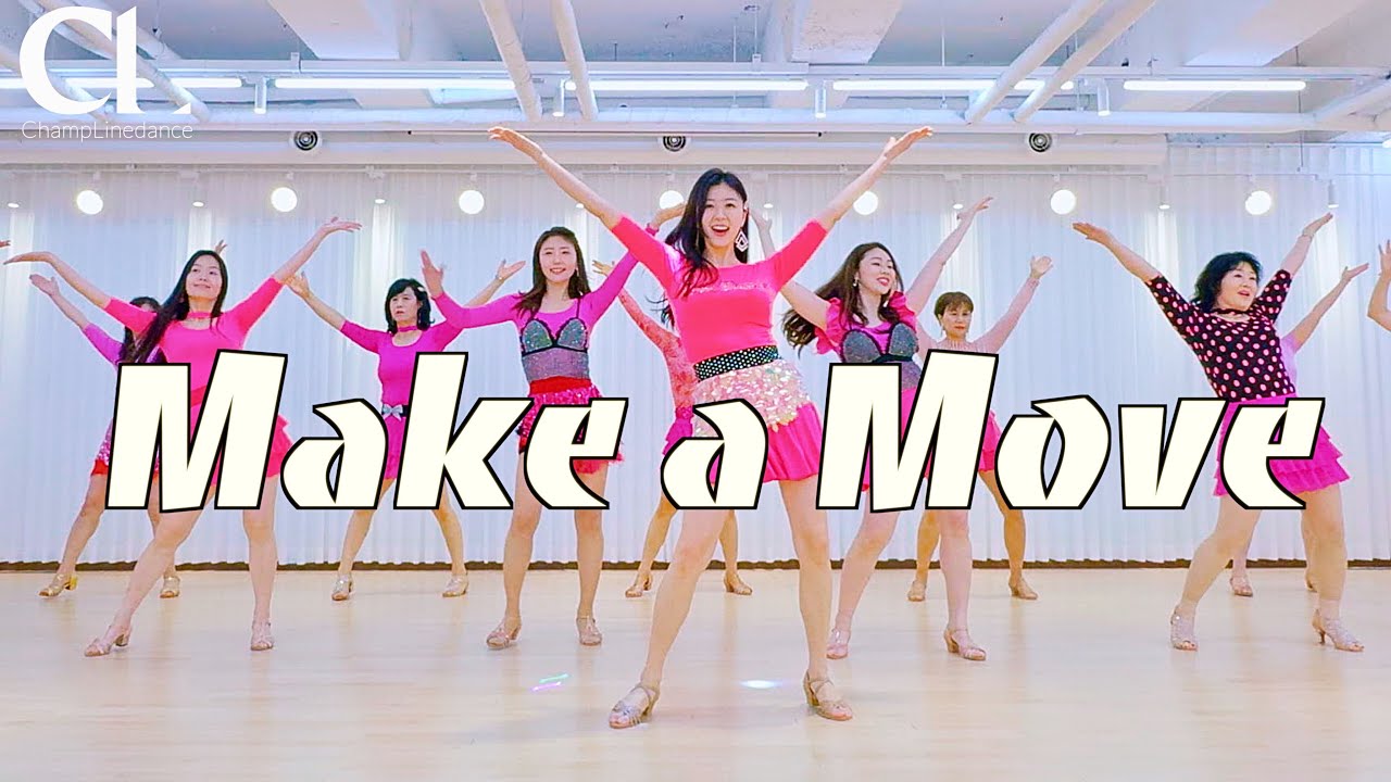 [Воскресный клуб инструкторов] Линейный танец Make a Move | Линейный танец для начинающих | Линей...