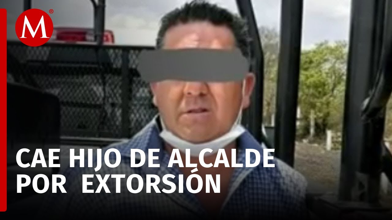 Autoridades de Puebla catean vivienda del alcalde de Ahuazotepec y detienen a su hijo