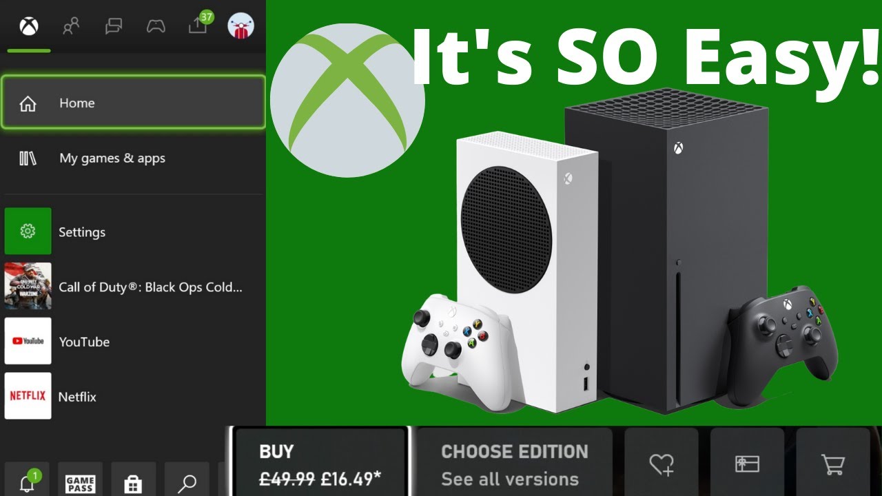 Как купить игры в Microsoft Store для Xbox Series X/S (менее чем за минуту)