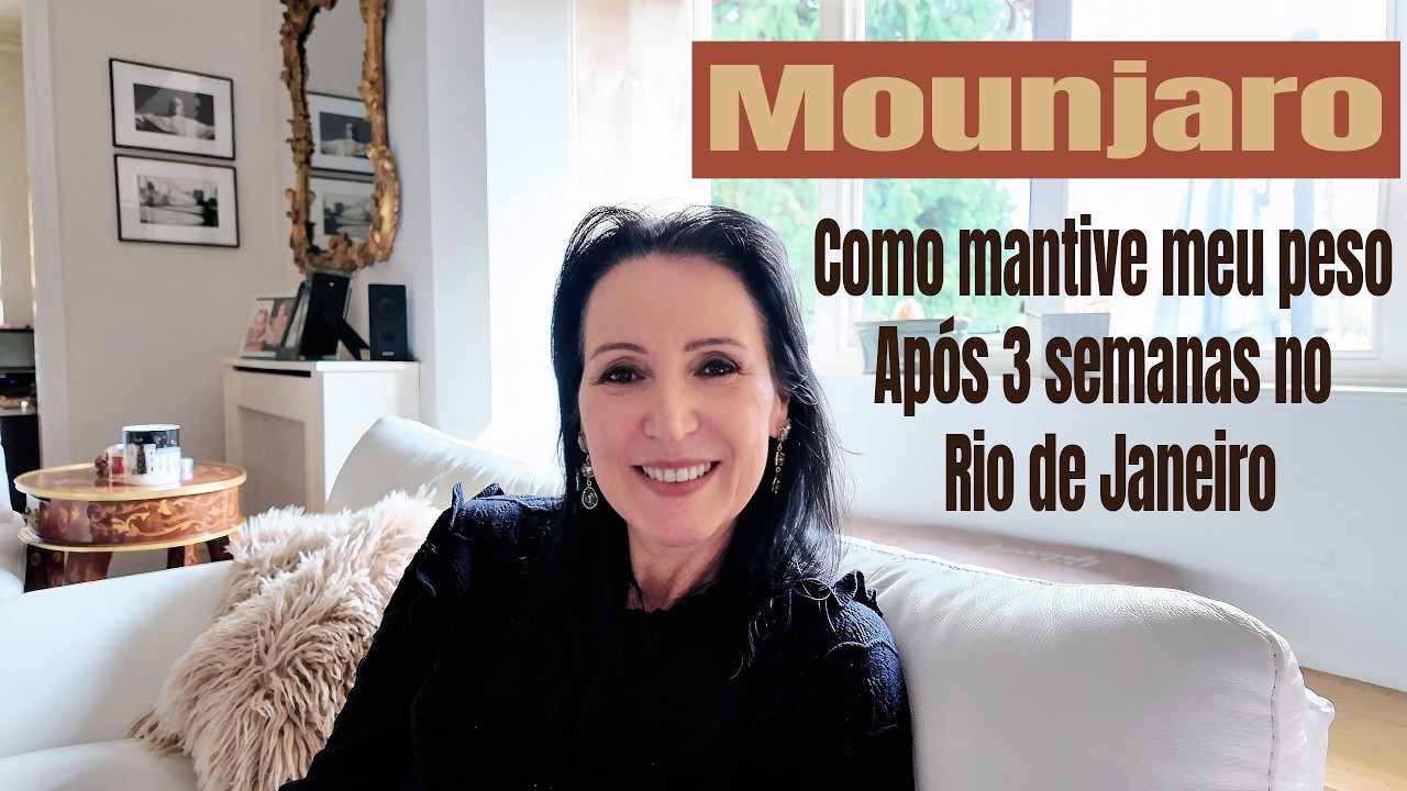 Mounjaro: Como Mantive Meu Peso Após 3 Semanas no Rio de Janeiro