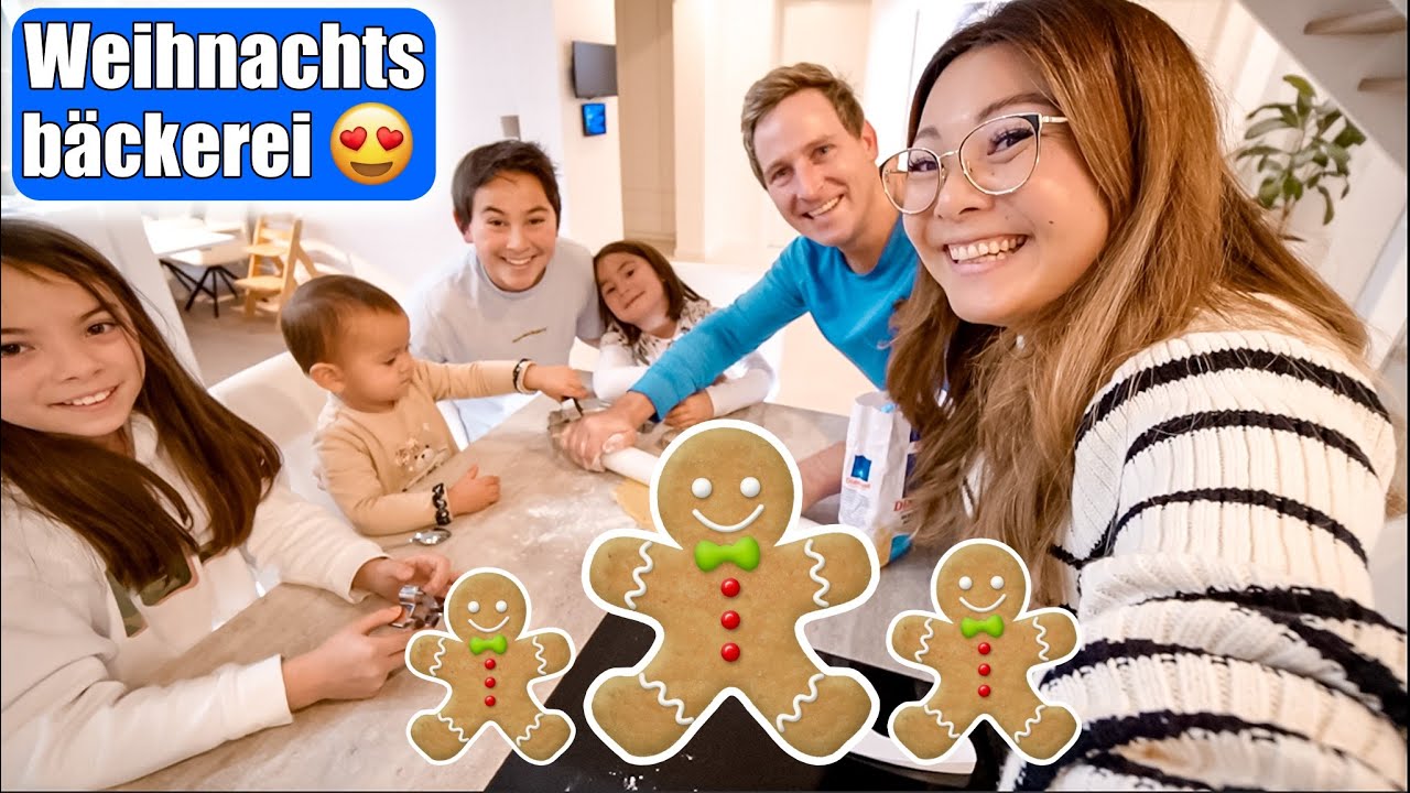 In der Weihnachtsb&auml;ckerei 😍 Familie zu Besuch! Pl&auml;tzchen backen & Tannenbaum schm&uuml;cken Mamiseelen