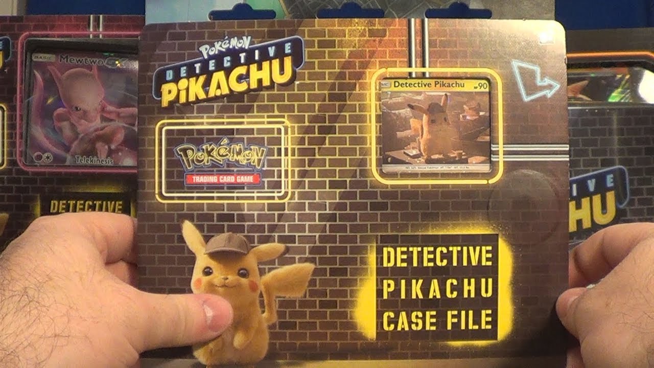 Opening a Detective Pikachu Case File! (Pokemon TCG)