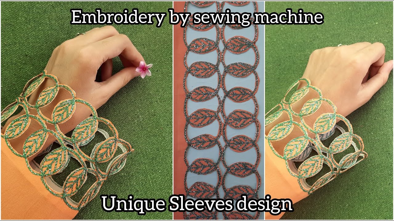 Eid Special Embroidery And Cut Work sleeves Design 2022_Easy Sleeves /Shirt Daman And Trouser Design