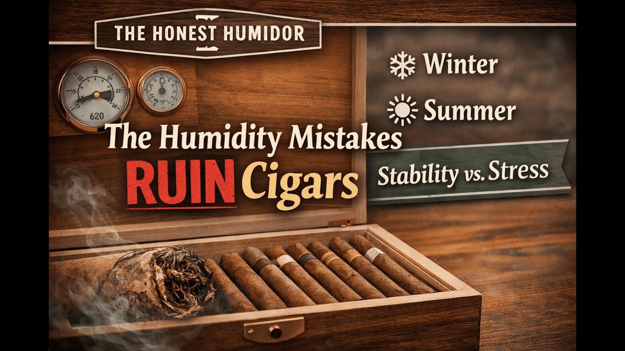 The Humidity Mistakes That Actually Ruin Cigars