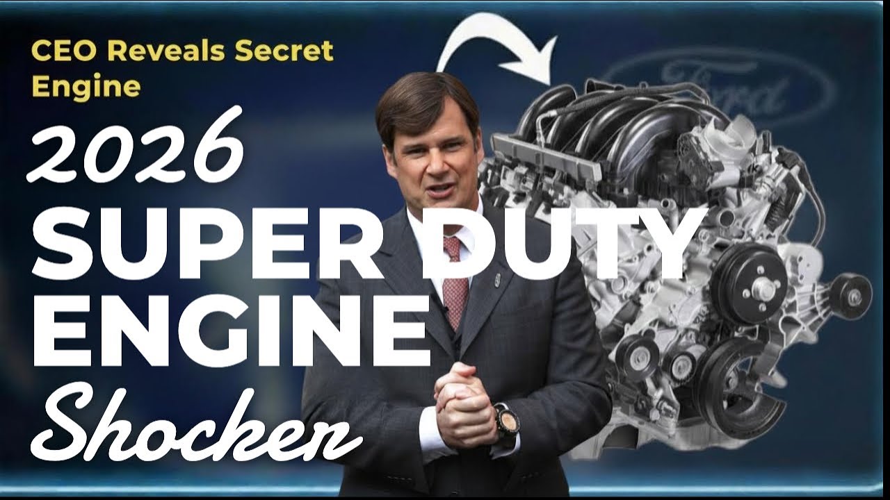 Генеральный директор Ford сделал сенсационную заявление о двигателе Super Duty 2026 года