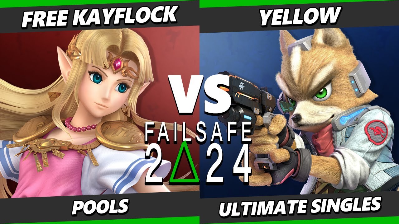 Failsafe Winter 2024 - Free Kayflock (Zelda) Vs. Yellow (Fox, Luigi) Smash Ultimate - SSBU