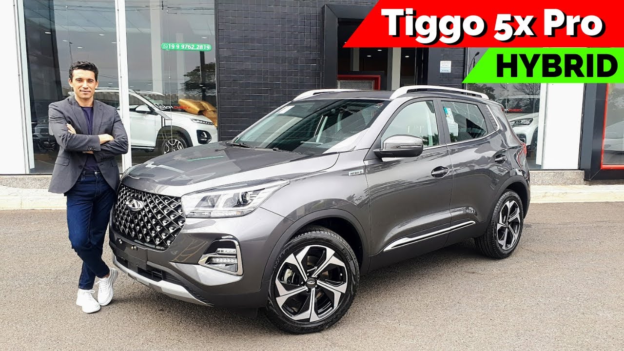 TIGGO 5X PRO HYBRID 2023, agora mais completo que T-cross e Renegade