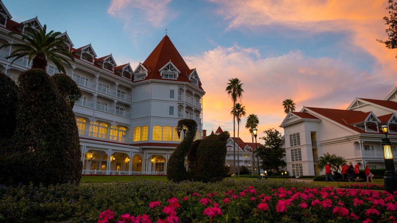 Тур по курорту и спа Grand Floridian | Walt Disney World | 4K