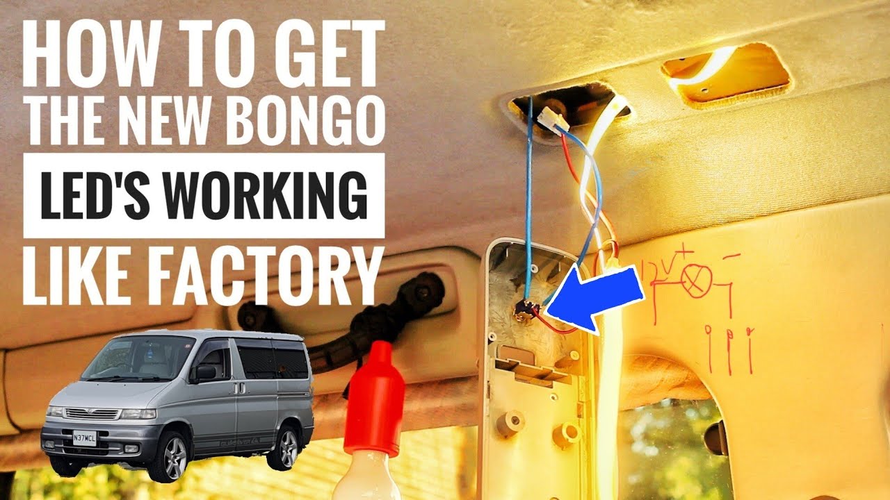 Bongo interior light switch install