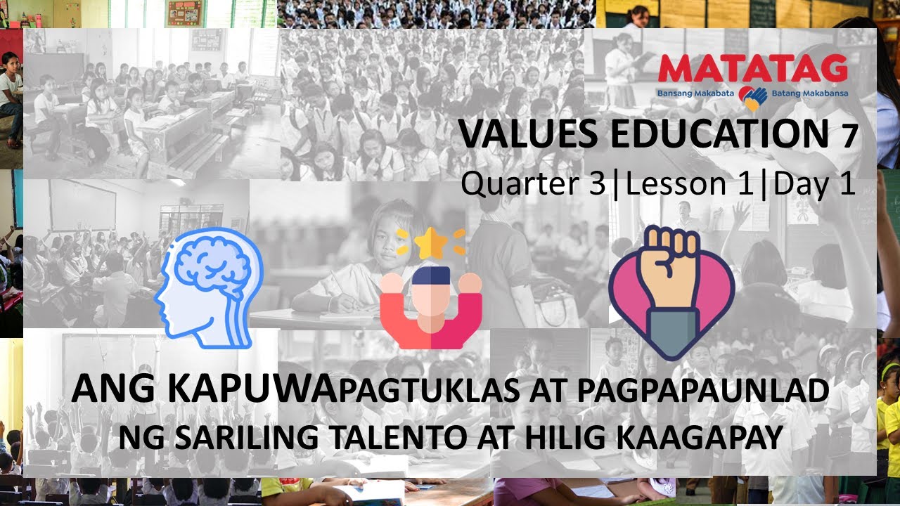 Values Education 7| Quarter 3| Lesson 1| Day 1| PAGTUKLAS NG SARILING TALENTO AT HILIG