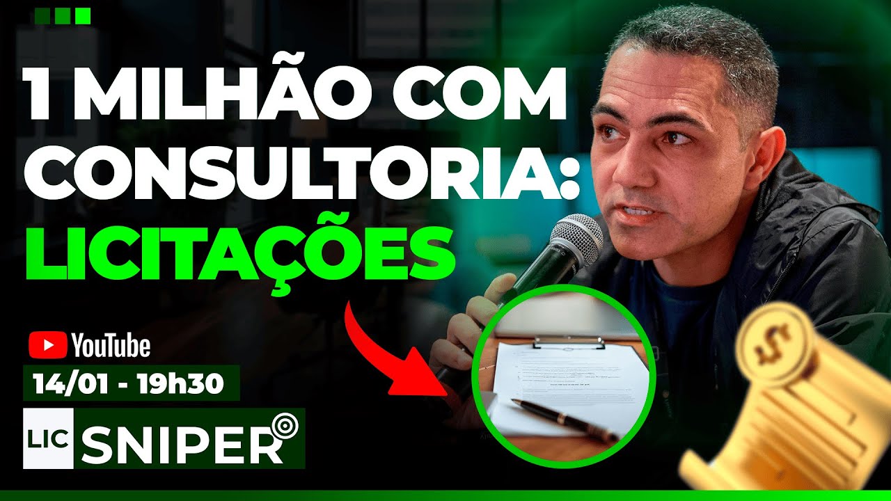 Da assessoria a consultoria em licitações - do zero ao 1º milhão