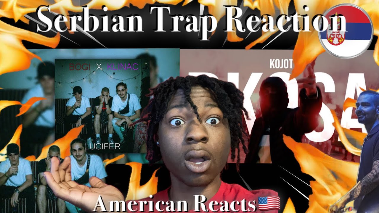Serbian Trap Reaction! Ft. KLINAC x BOGI - LUCIFER & Kojot - B.KOSA (Official Video)