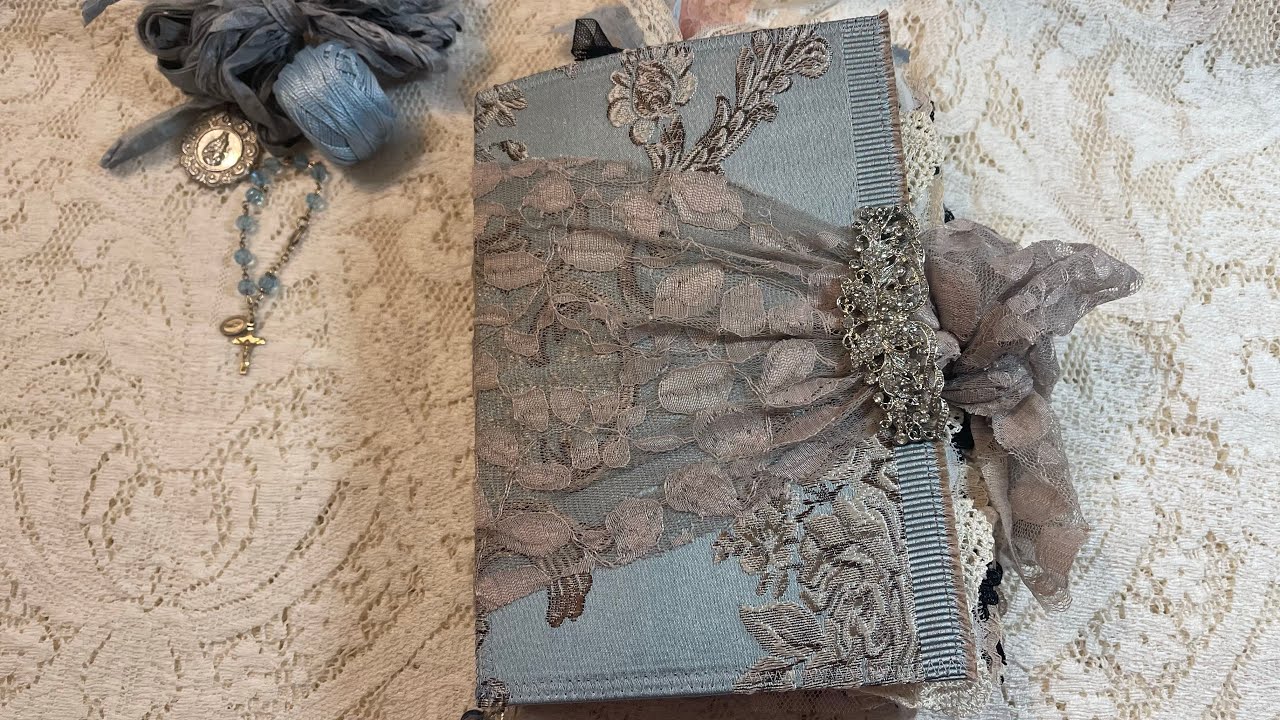 “Lyon French Flea” - vintage style journal