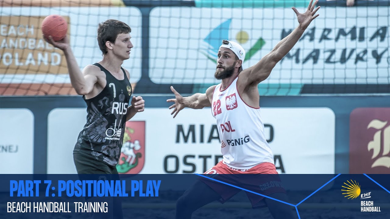 Beach handball training part 7: Positional play