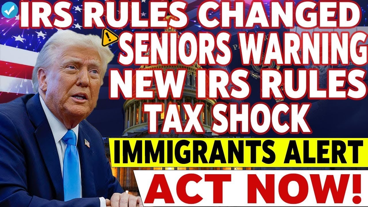 IRS Rule Change 2026  What Seniors & Immigrants Need to Know 1080p caption