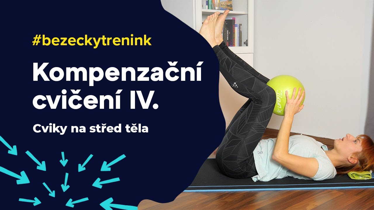 Kompenzační cvičení pro běžce IV. – cviky na střed těla