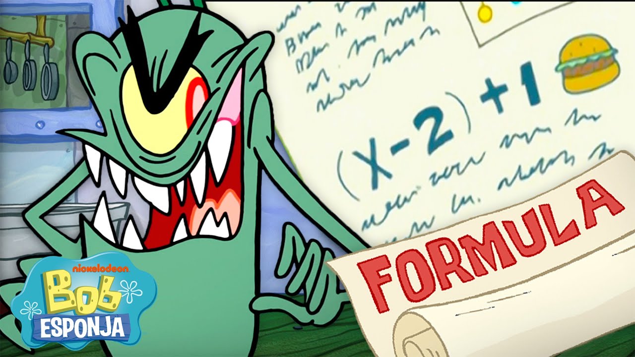 Bob Esponja | Plankton REALMENTE Robando la Fórmula por 60 Minutos Seguidos 😱 | Español