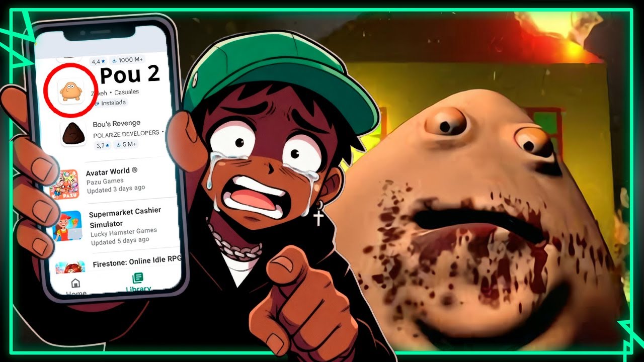 O JOGO DE TERROR DO POU (POU 2?)  - bou's revenge