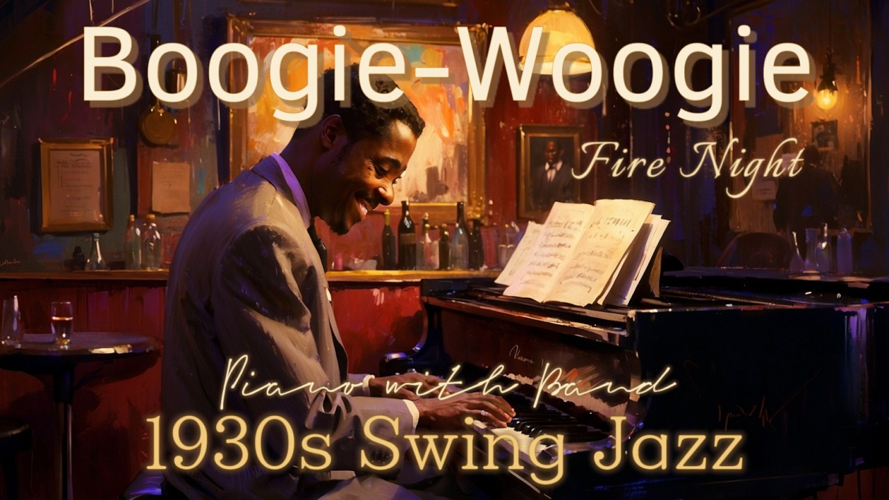 Boogie Woogie Swing Jazz✨[3 Hour, Vintage] Nonstop Groove