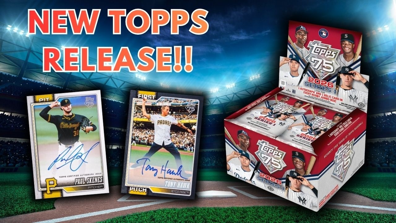 NEW RELEASE!! 2026 Topps Series 1 Jumbo Box Opening!!