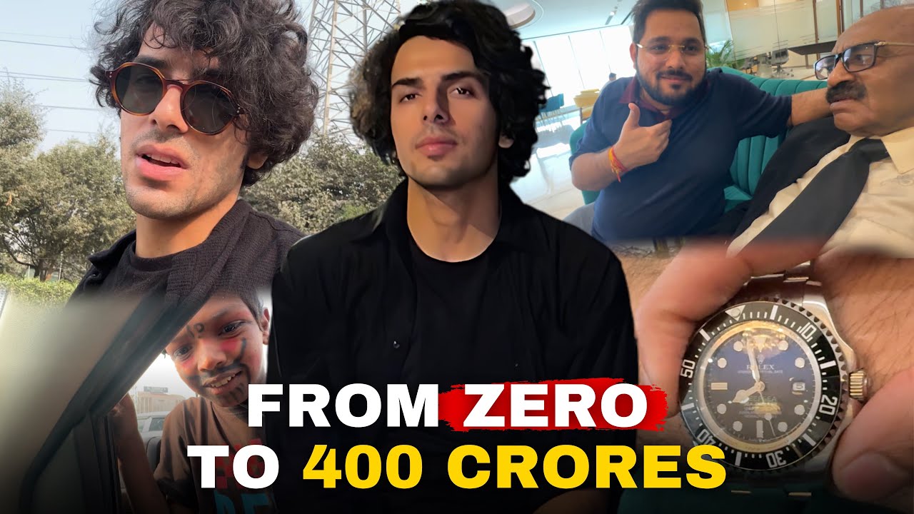 From Zero to 400 Crores: A Day with My Millionaire Friend 😱