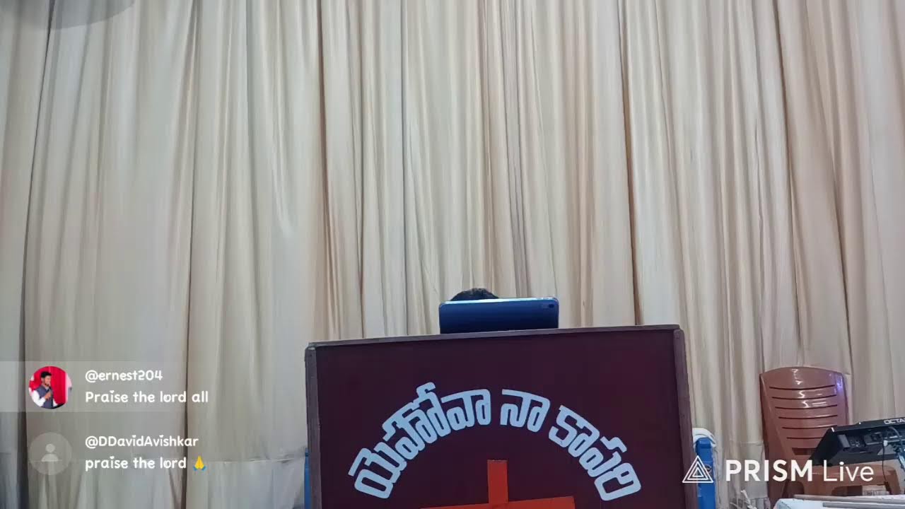 Live streaming of Ernestpaul D