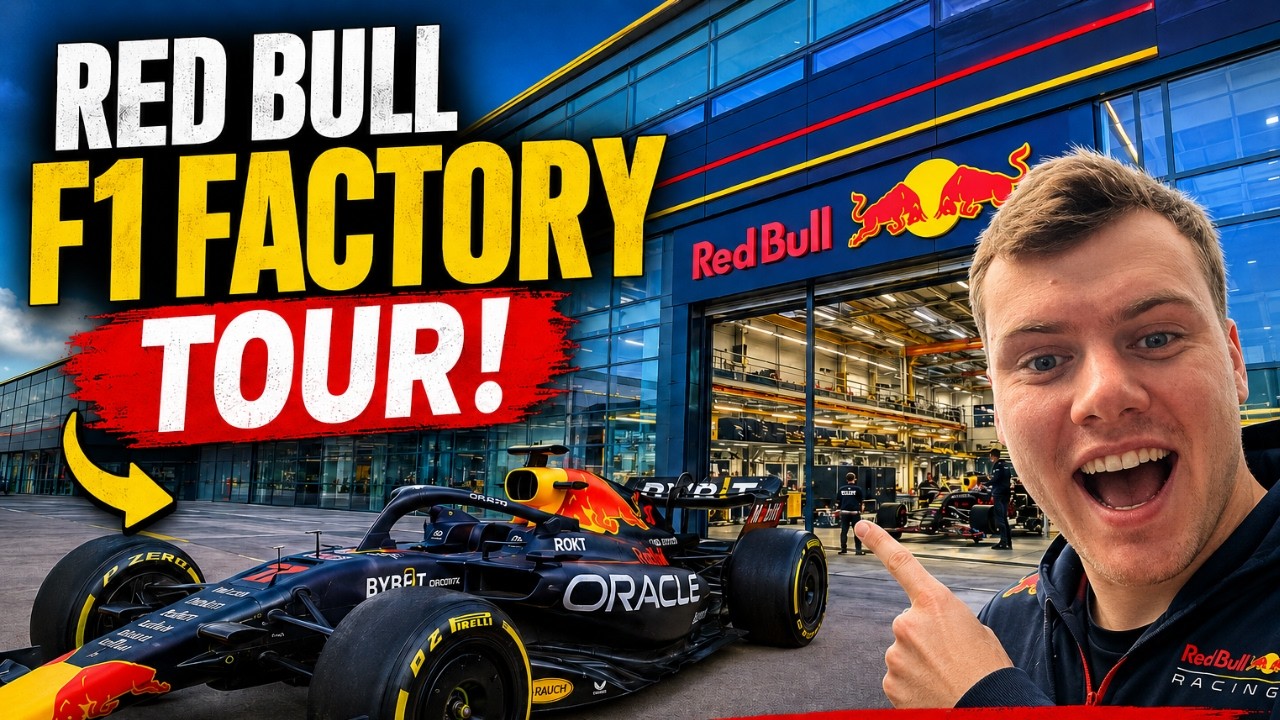 I Toured The Red Bull Formula 1 Team Factory!!!