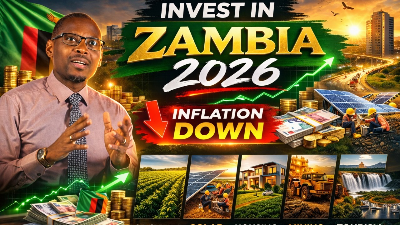 Where to Invest in Zambia in 2026 (Inflation Falling, Big Opportunities) #zambia