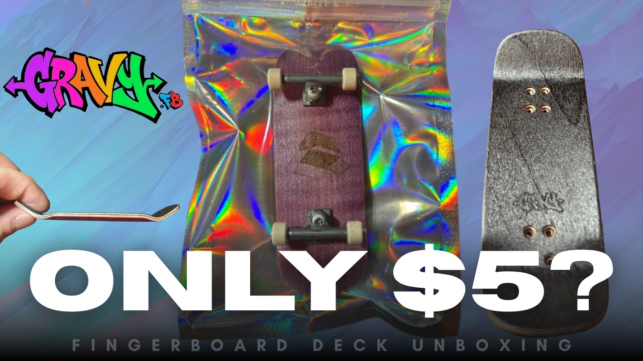 Is This $5 Fingerboard Deck Actually  Good?