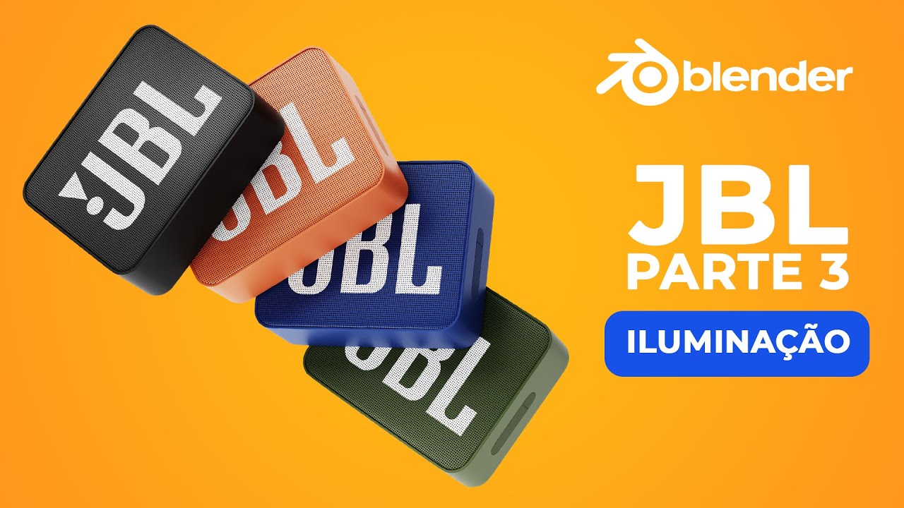 Iluminação clean e profissional - Curso de visualização de produto no Blender do zero ao PRO