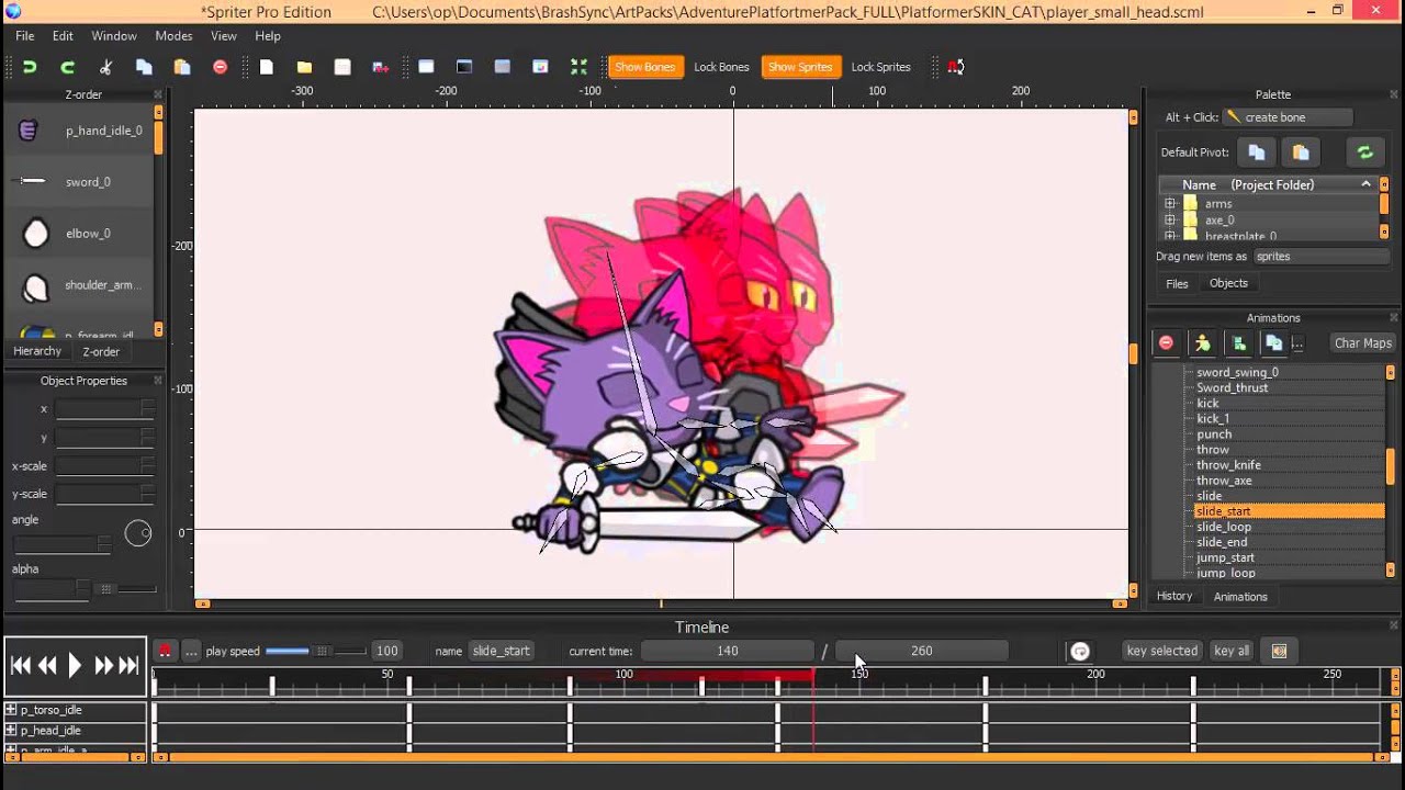Spriter Quicktip Tutorial: Onion Skin