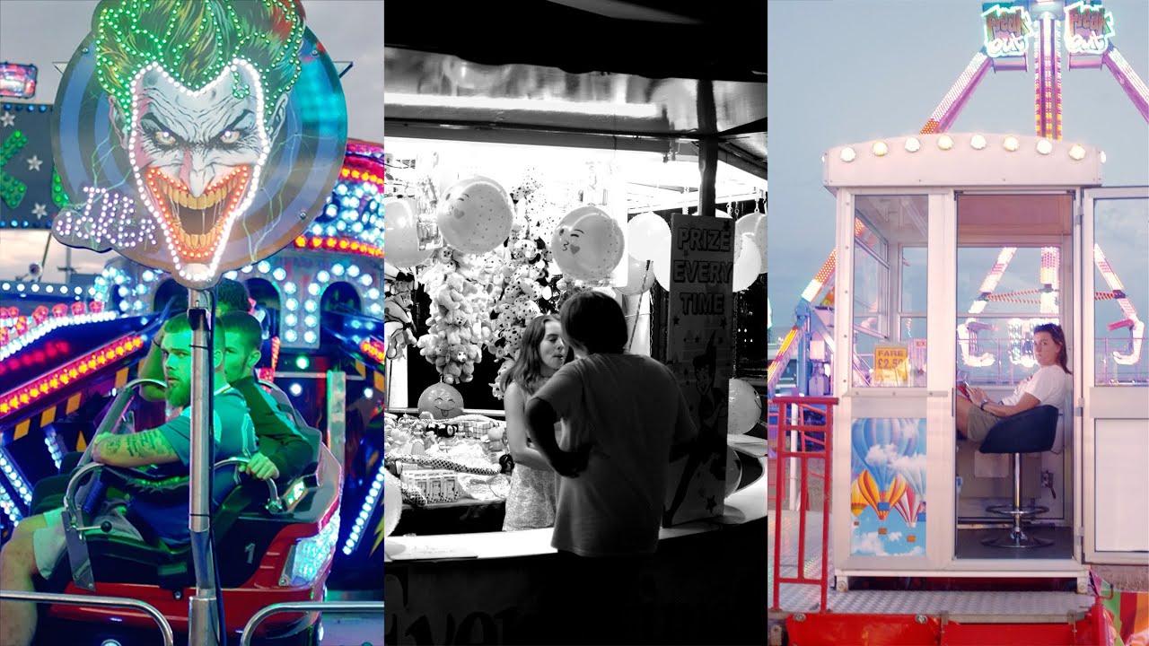 12 Years Old Camera Fujifilm x100 Original in 2022, Low Light POV London Funfair Summer Walk