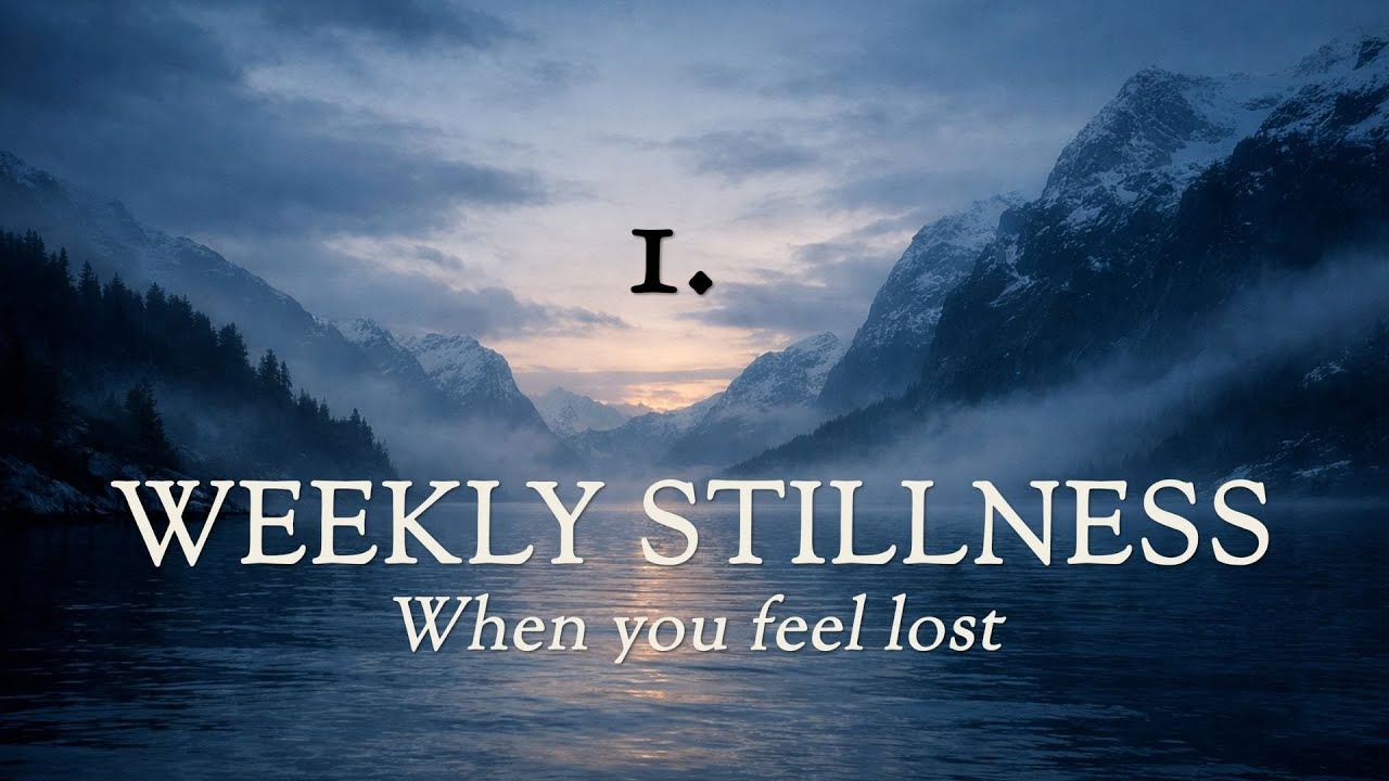 Weekly Stillness 1 | When You Feel Lost