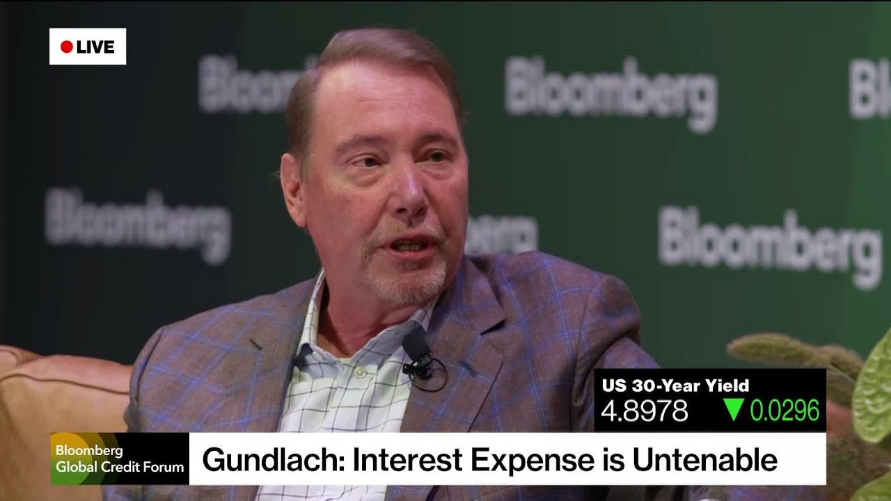 DoubleLine’s Gundlach Says ‘Reckoning Is Coming’ for US Debt
