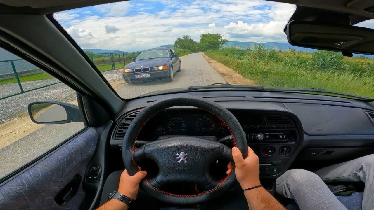 Peugeot 306 1.6 1998 [89HP] - POV Test Drive