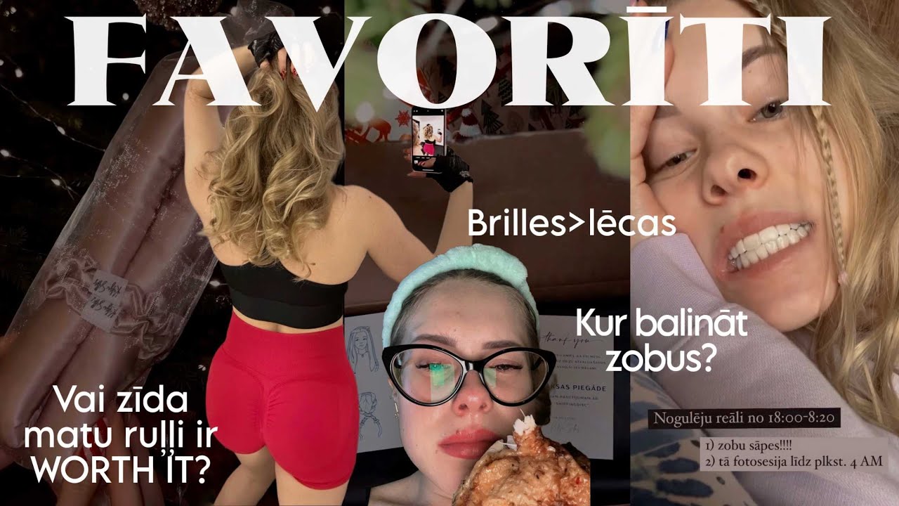 janvāra favorīti | ZOBU BALINĀŠANA, ZĪDA MATU RUĻĻI, LĒCAS